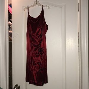 Beautiful silk type mini dress